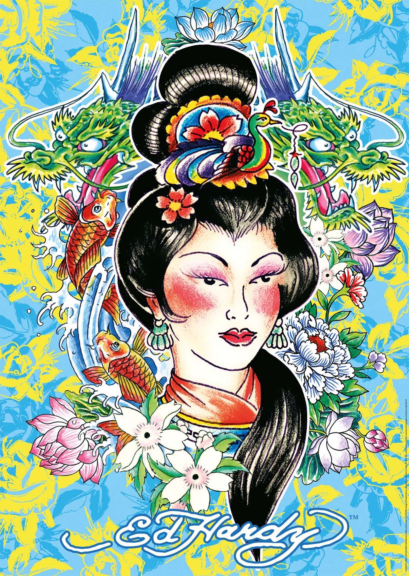 Ravensburger Geisha 1000pc jigsaw puzzle : Amazon.co.uk: Toys & Games